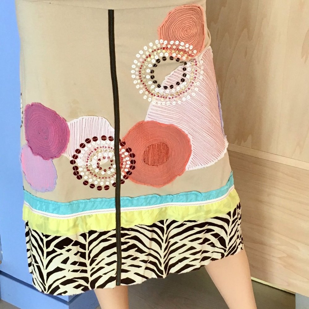 A Common Thread Multi-Color Skirt - Size XS